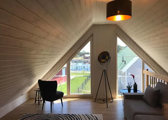 Tatil Evi Skandinavisches-ferienhaus-2-reihe-zum-wasser-fuer-6-personen Zerpenschleuse