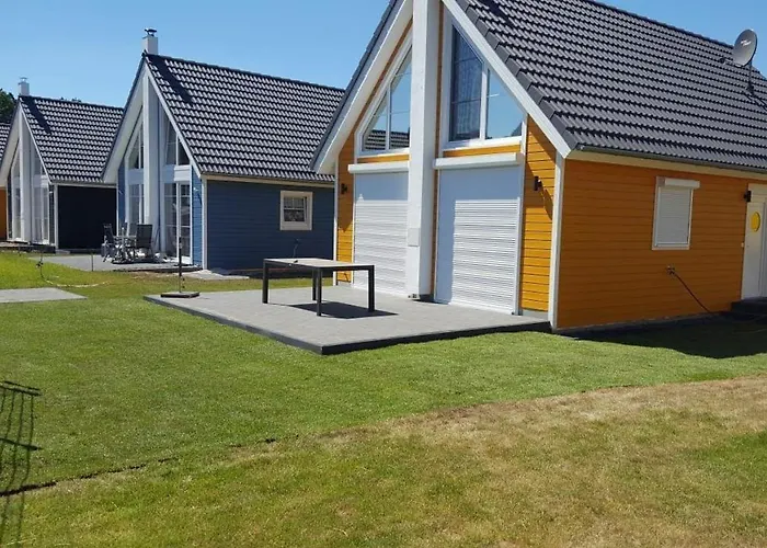 Skandinavisches-ferienhaus-2-reihe-zum-wasser-fuer-6-personen Tatil Evi *